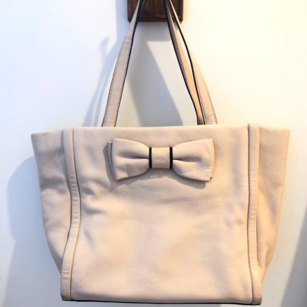 Kate Spade Murray Street Shoshanna Pebbled Leather Satchel Purse